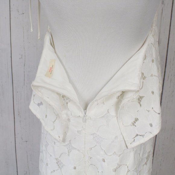 Trina Turk White Lace Halter Dress - Picture 9 of 16